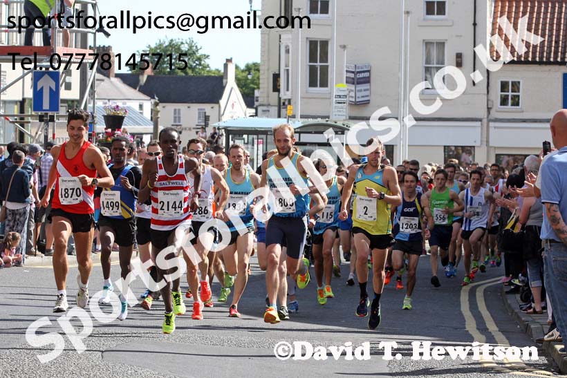 Darlington 10k Road Race. Photo: David T. Hewitson/Sports for All Pics
